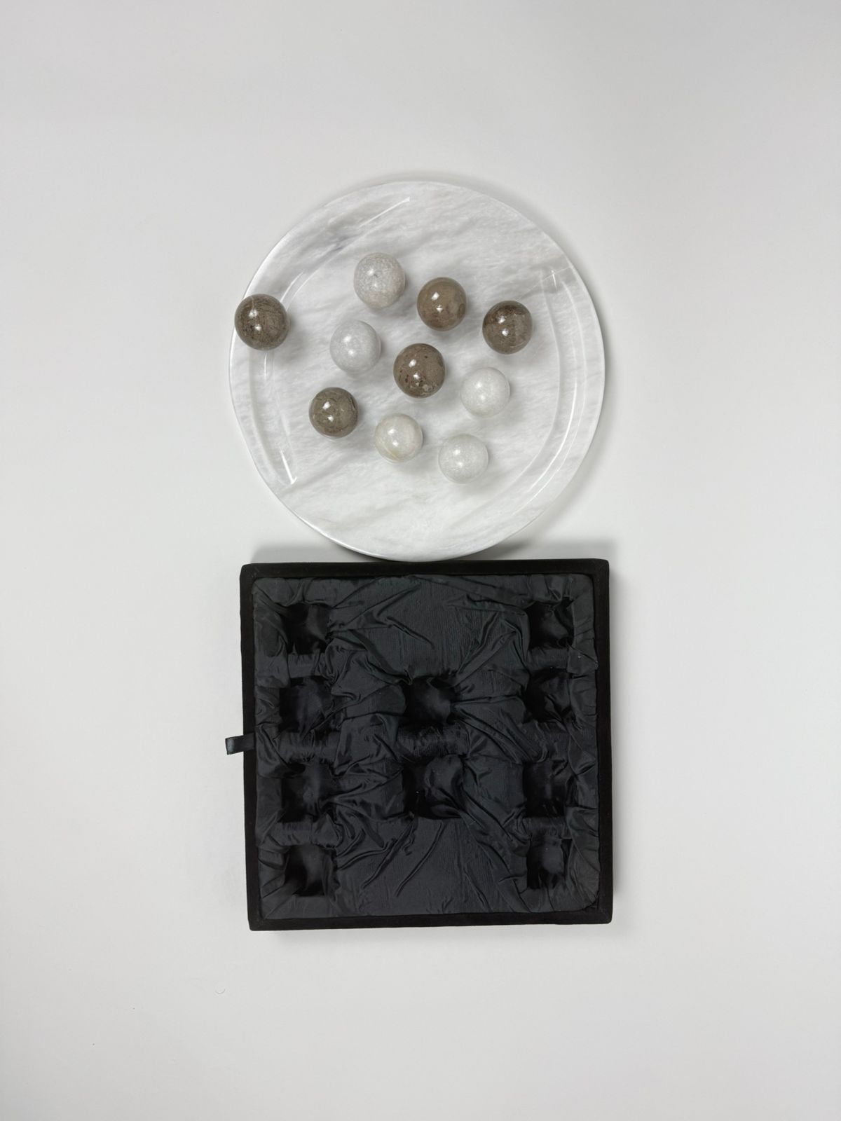 Tic Tac Toe 10" Inches White & Oceanic